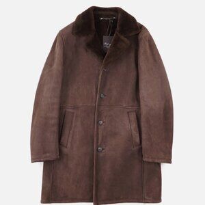 Mens Shearling Coat - Made in Italy - Davide Cenci